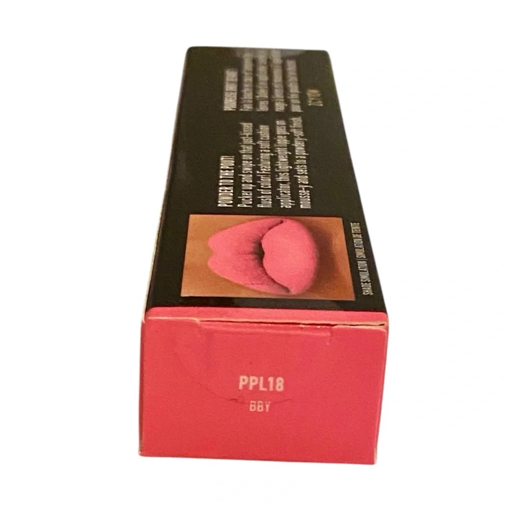 💎 NYX POWDER PUFF Matte Cream Lipstick LIPPIE LIP CREAM in Shade BBY